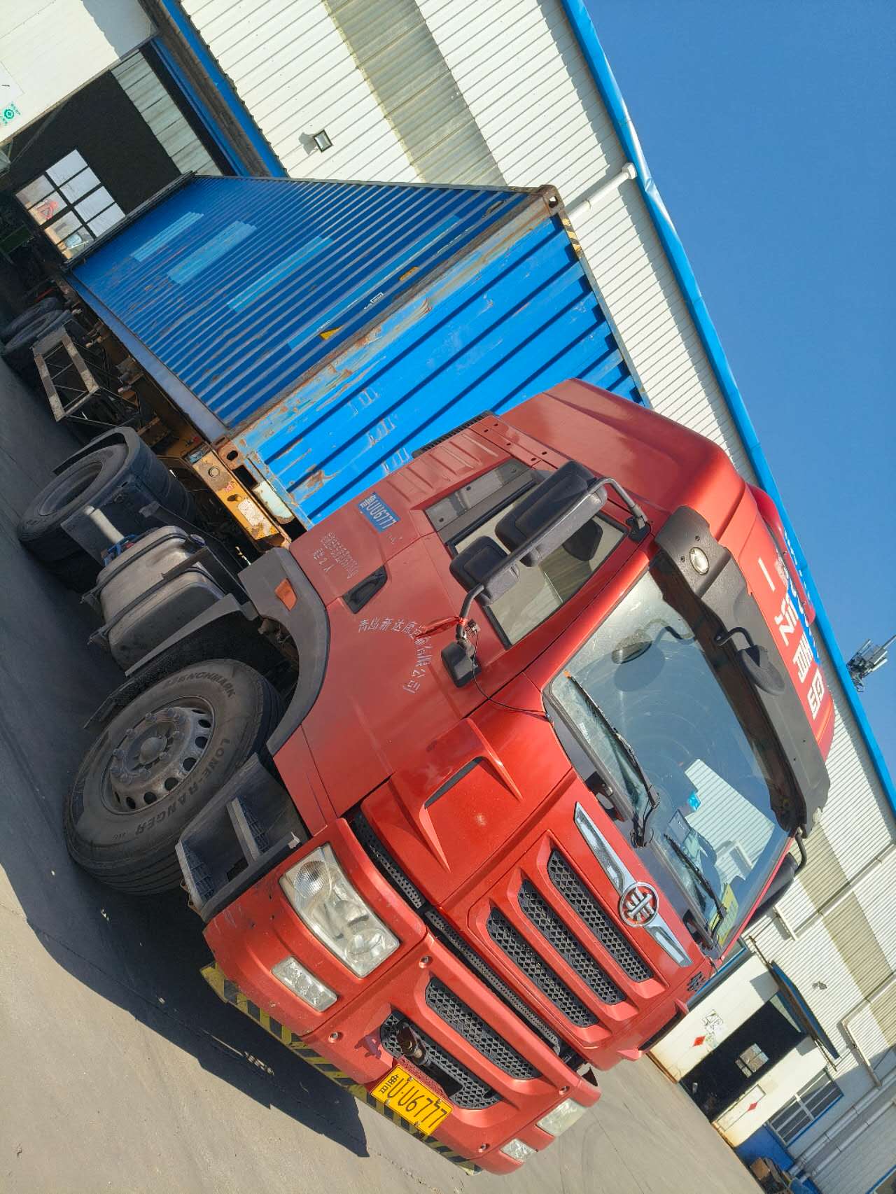 6M 篷布全自動線發(fā)貨東南亞